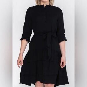 Black Gauze Dress